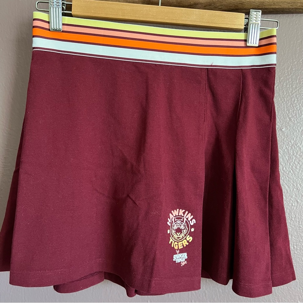 Stranger Things Pleated Skirt Skort